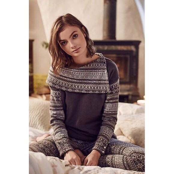 NWT Anthropologie Fairisle Studio Pullover - Picture 10 of 10